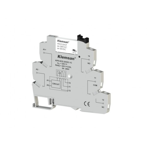 Колодка для интерфейсного реле KPR-SCE-24VDC-1C (упак 10 шт), фото 1