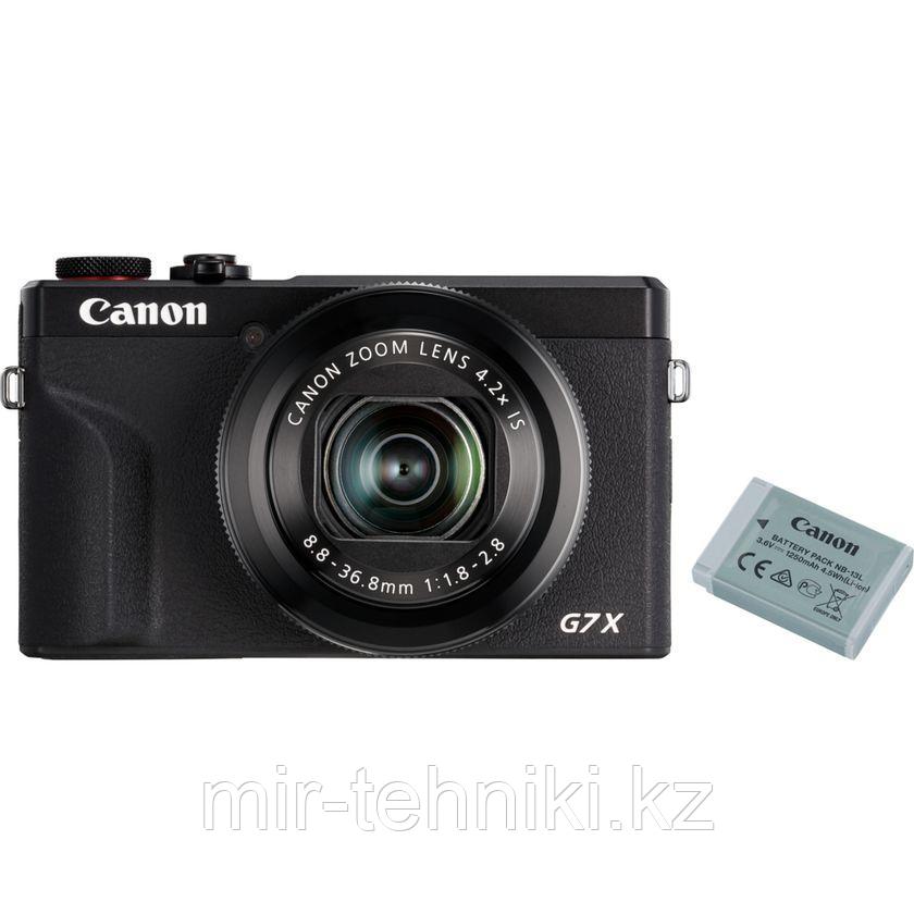 Фотоаппарат Canon PowerShot G7X Mark III Extra Battery Included Black