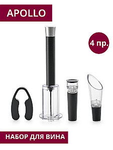 Набор для вина "Teatro" 4 предмета TET-13 APOLLO