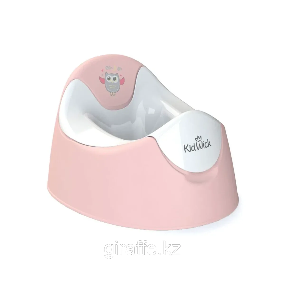 Горшок туалетный Kidwick "Трио"  (розовый/белый), фото 1