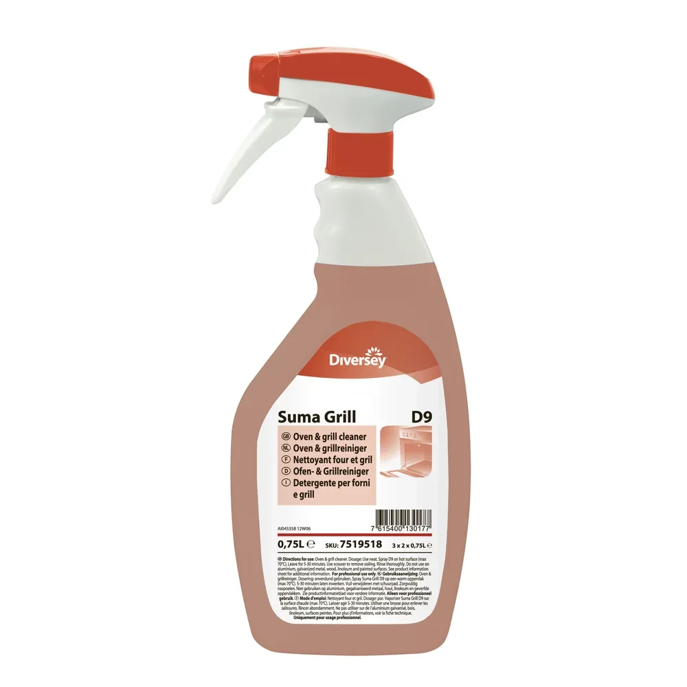 Diversey SUMA D9  6*840 gr - средство от пригорелого жира
