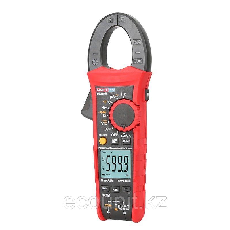 UNI-T UT219M Токоизмерительные клещи True RMS до 600А (AC) с функцией мультиметра (IP54) (В РЕЕСТРЕ СИ РК)