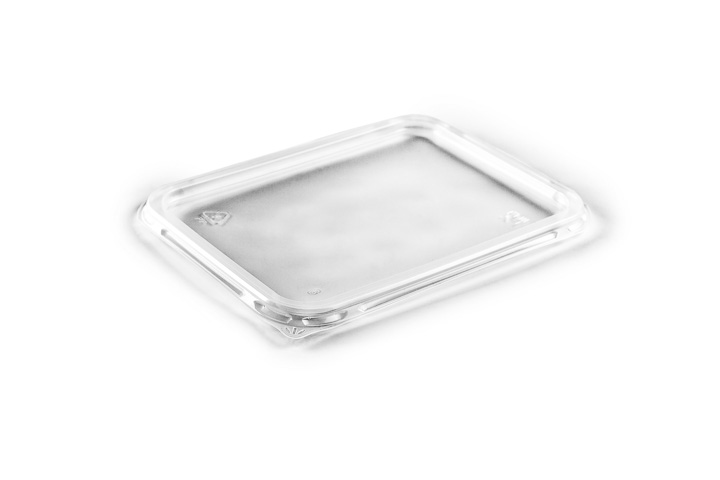 Крышка 186*132 для контейнера прозрачная ПП Ake Plast