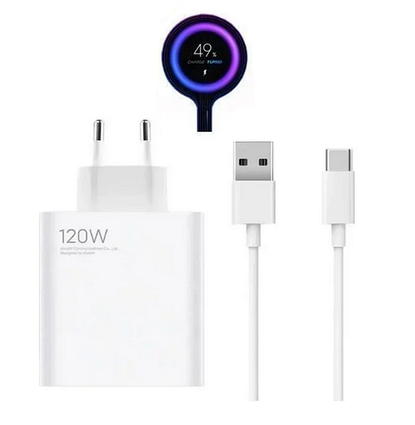 Сетевой адаптер для смартфона Xiaomi Mi, 120W USB TURBO Charge (Original)