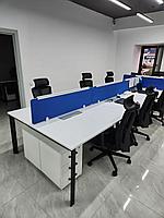 Бенч система на 2-4-6 персоны. Офисная мебель для персонала Lite