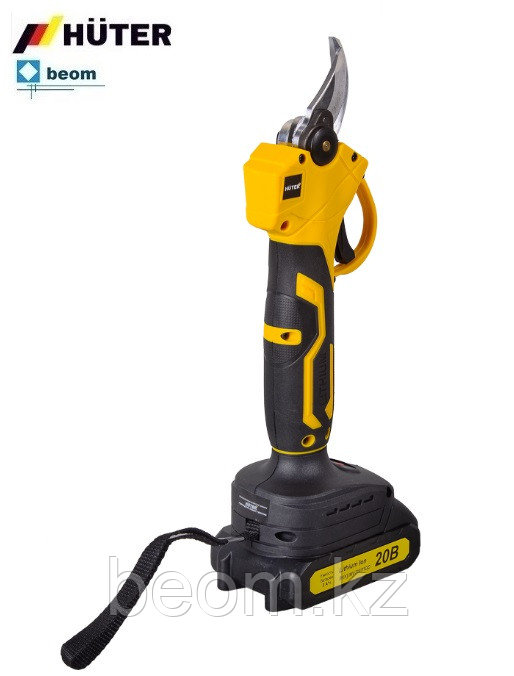Аккумуляторный секатор СР-20Li-2K EA+ Huter (2А*ч | 20В | Вес 2.6 кг | Диапазон резания, 0- 30мм | 2 АКБ и ЗУ), фото 1