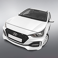 Обвес "Quant Romb" под ДХО для Hyundai Accent 2017-2020