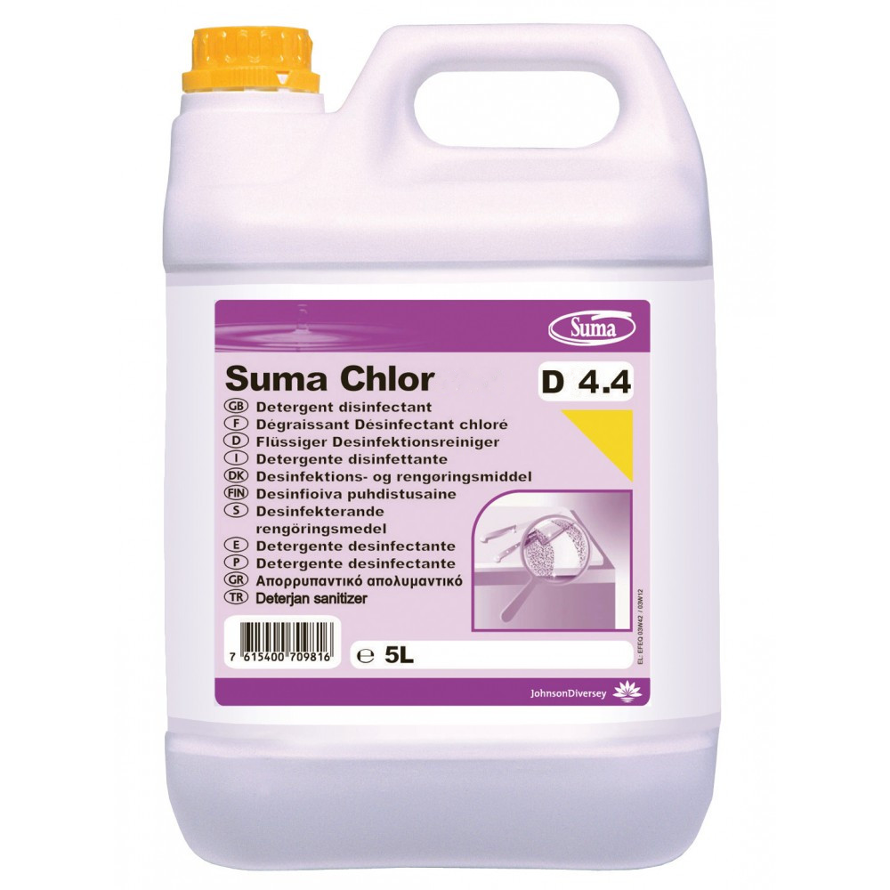 Diversey SUMA CHLOR D4.4 5.2 kg - дезинфицирующее средство для овощей, фруктов и яиц, фото 1
