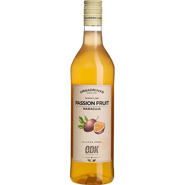 Сироп «Маракуйя» ODK пластик 1л D=8,H=32см, фото 1
