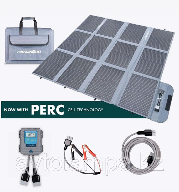 Hardkorr Портативная солнечная панель 300 Вт с интеллектуальным солнечным регулятором на 20 А, фото 1
