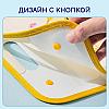 Папка-конверт на молнии Deli "SpongeBob", А4, сетка, ПВХ, ассорти, фото 3