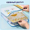 Папка-конверт на молнии Deli "SpongeBob", А4, сетка, ПВХ, ассорти, фото 5