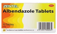 Таблетки Зентел Альбендазол 10 шт.