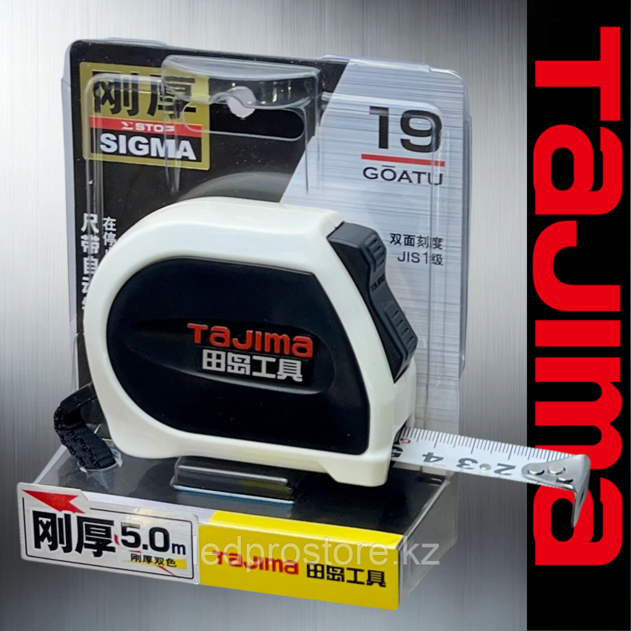 Рулетки TAJIMA SIGMA PRO 5,0 м / 19 мм