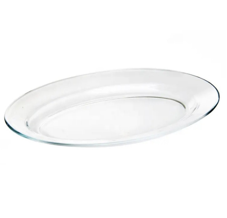 MARLY блюдо овальное прозрачное 36 см