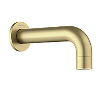 Излив (гусак) настенный монтаж, Круглый, Genebre серии KLOE GOLD