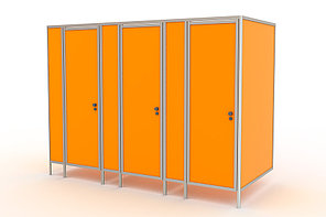 Кабинка сантехническая для влажных помещений