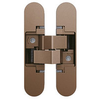 ANSELMI  AN 141 3D FVZ 14/40 дверная петля для скрытого монтажа до 40 кг. бронза