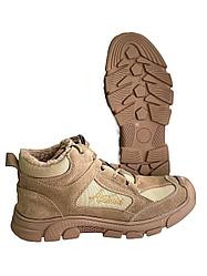 БОТИНКИ -  ЗАМША зима м/н