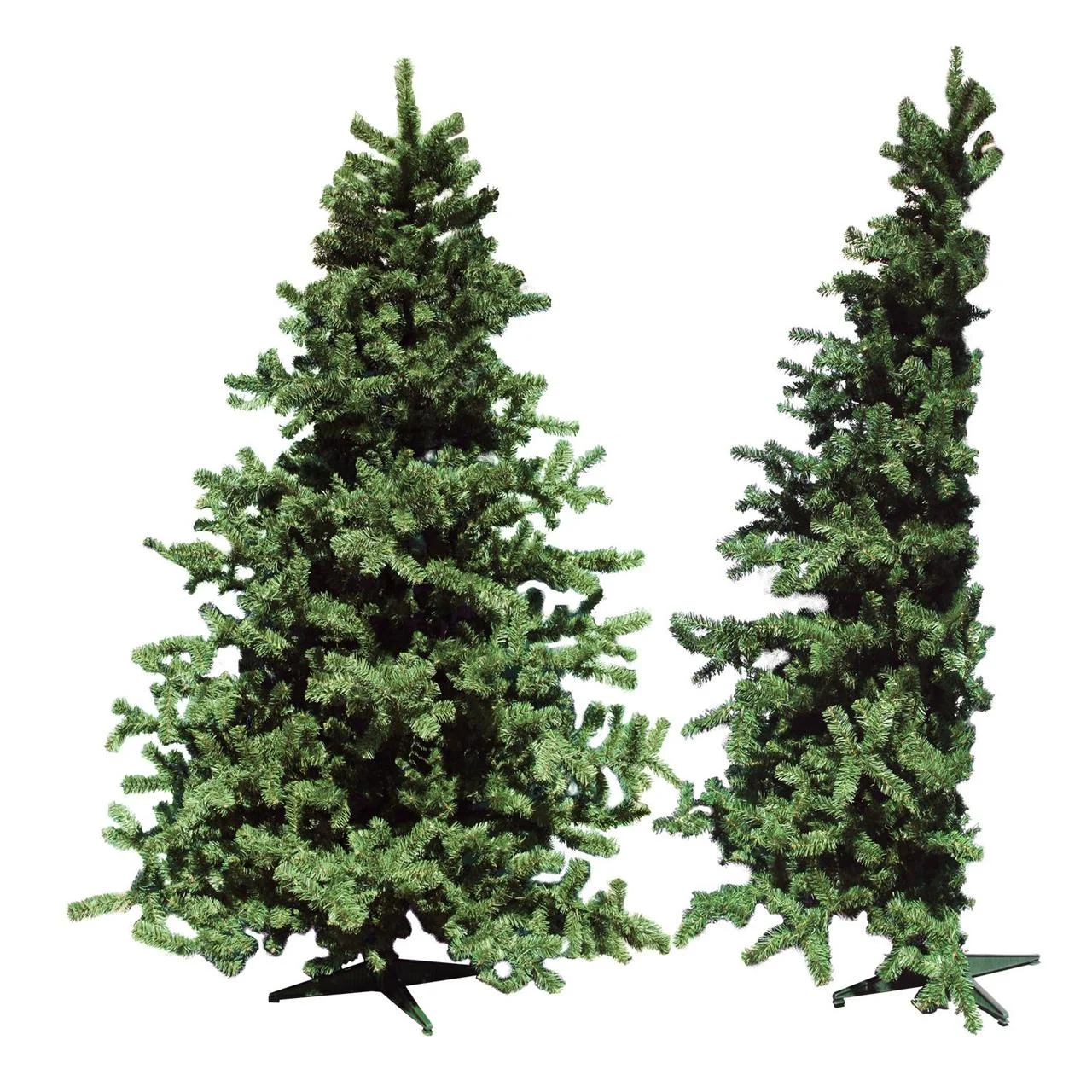 Елка 1,8м половинка d1м PVC (DEP180)