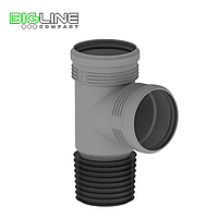 Тройник восстановитель раструба d110/110 BK (10)