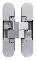 ANSELMI AN107 3D C60 44 (conf-4) дверная петля для скрытого монтажа с функцией доводчика 60 кг. матовый никель
