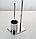 Туалетная стойка с ёршиком T817, хром, фото 2