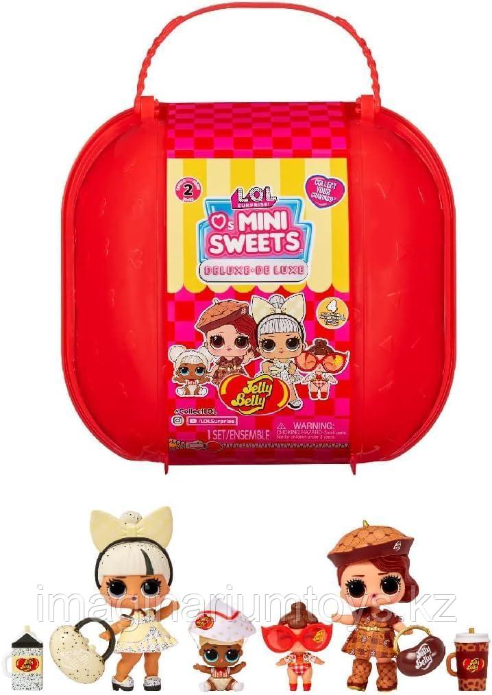 LOL Чемодан Loves Mini Sweets Deluxe Серия 2 набор 4 куклы