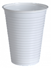 Стакан пластиковый 0,2 (белый)