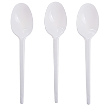 Ложка столовая пластиковая, в Алматы и Казахстане