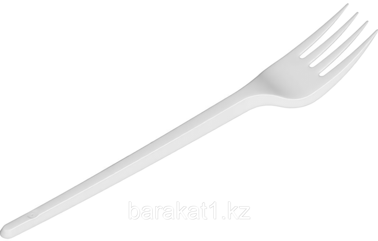 Вилка пластиковая одноразовая, фото 1