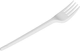 Вилка пластиковая одноразовая