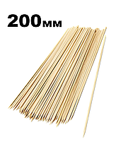Шпажки деревянные, 60шт (20см длина)