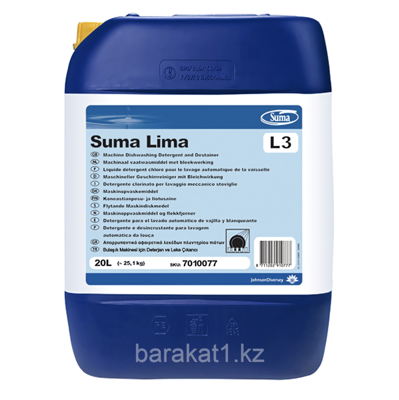 Diversey SUMA LIMA L3 20L (25.2kg) - моющее средство для посудомоечных машин, фото 1