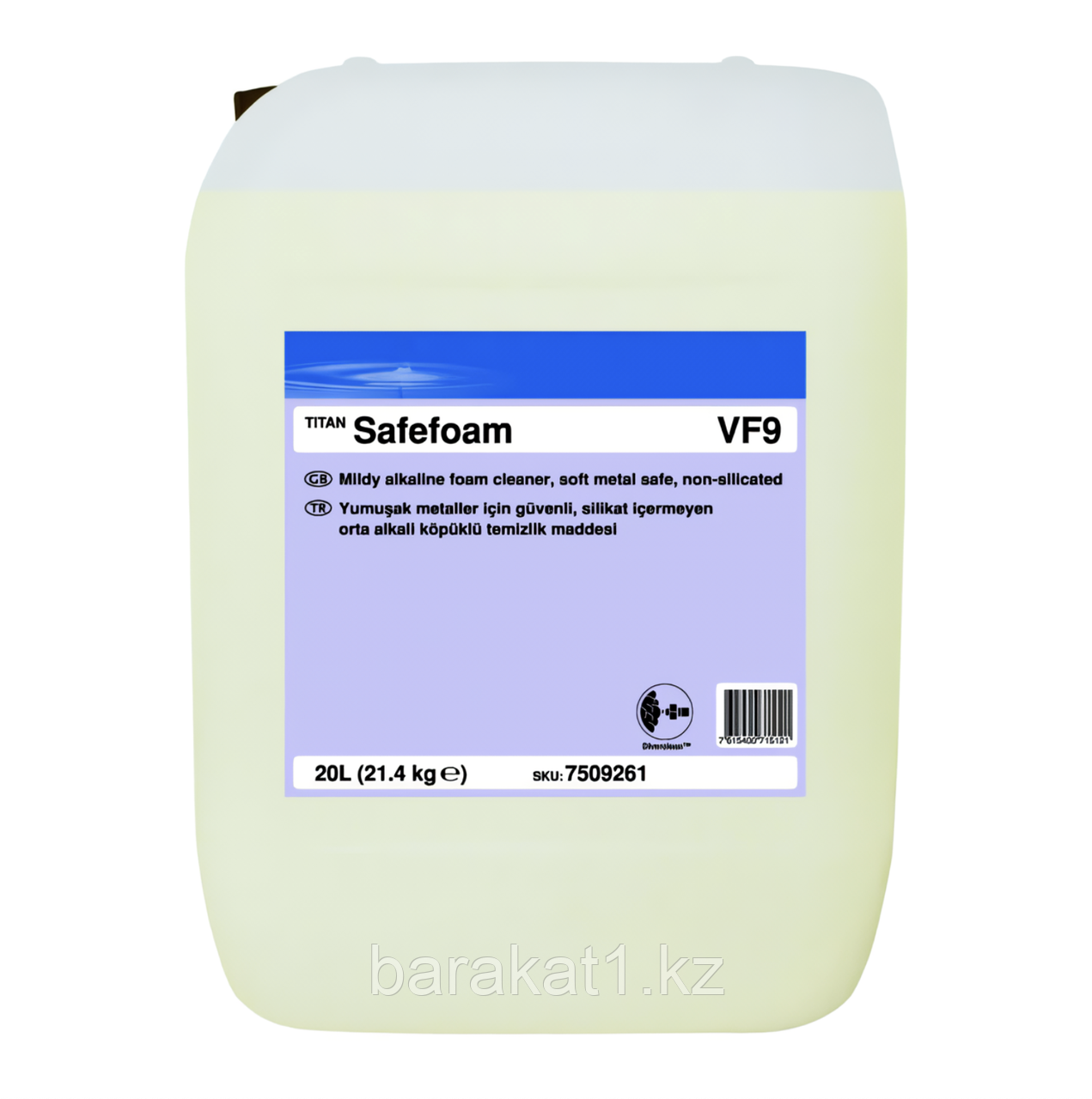 Diversey Safefoam VF9 - щелочное пенное средство для ежедневной и периодической мойки пищевого оборудования
