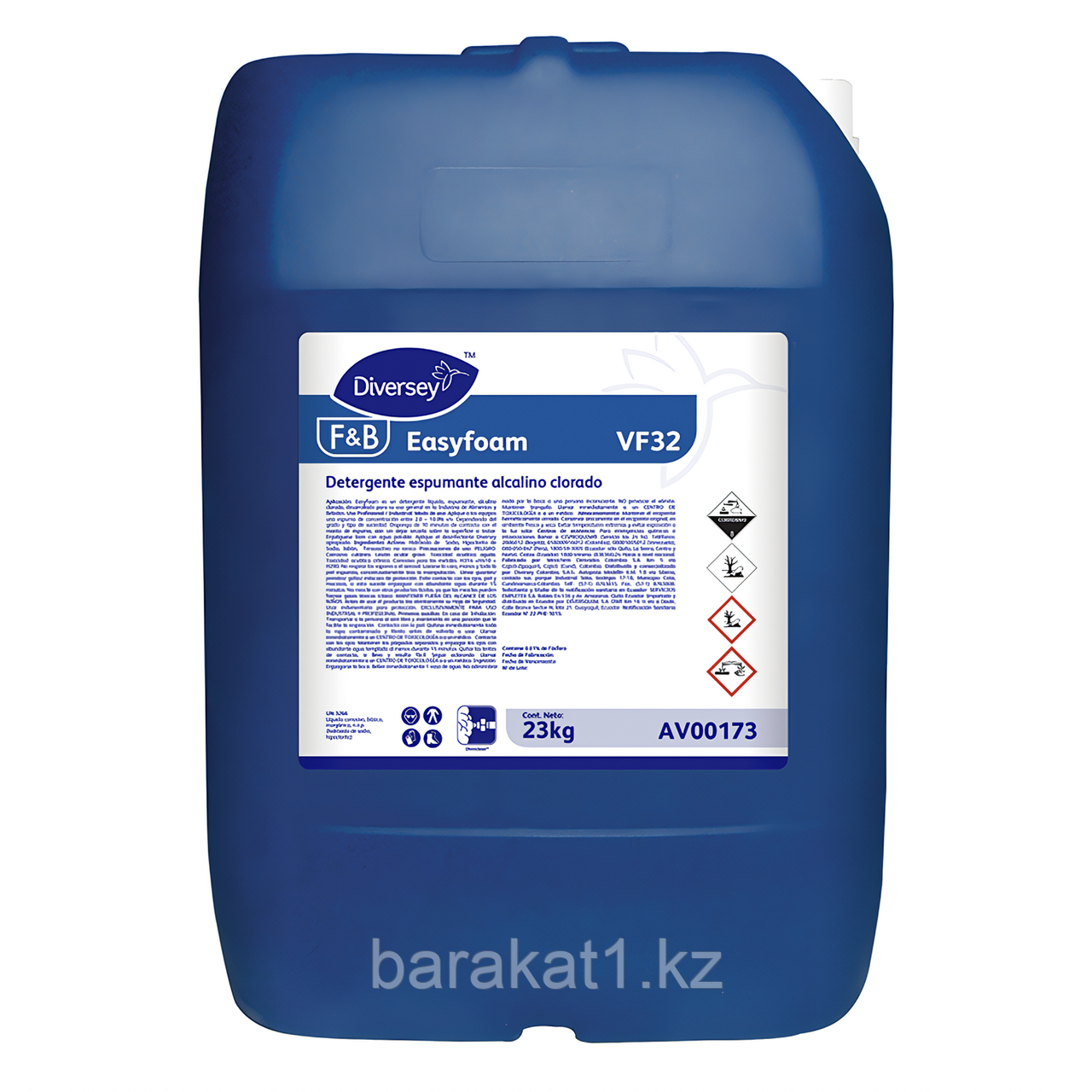 Diversey Easyfoam 22.8kg - для ежедневной мойки оборудования пищевого оборудования, фото 1