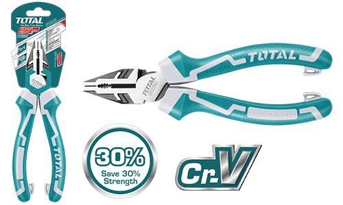 Плоскогубцы 180мм, "ТОТАL"