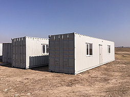 Блок контейнер 40ф с душевой