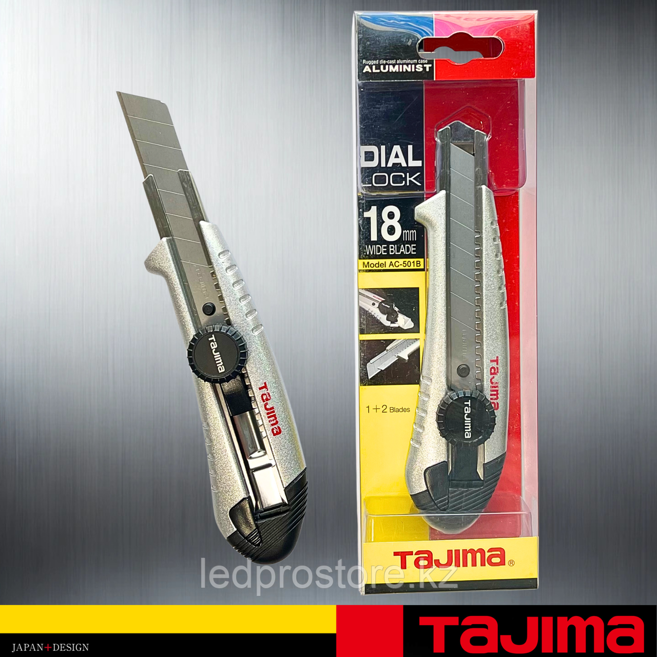 НОЖ TAJIMA  ALUMINIST AC-501B 18mm.