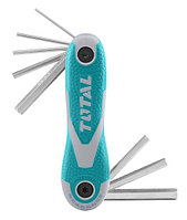 Набор шестигранных складных ключей 2-8, hex, "ТОТАL"