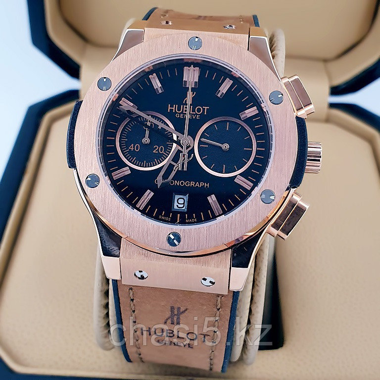 Женские наручные часы HUBLOT Classic Fusion Chronograph 38 мм (14954)