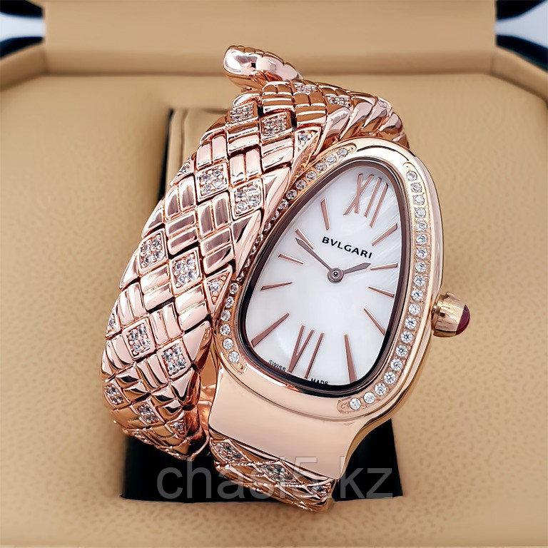 Женские наручные часы Bvlgari Serpenti Spiga (20887)