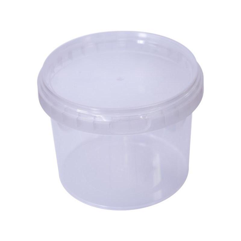 Ведро емк 0,55 л  прозрачное (LTD) (322 шт/кор)