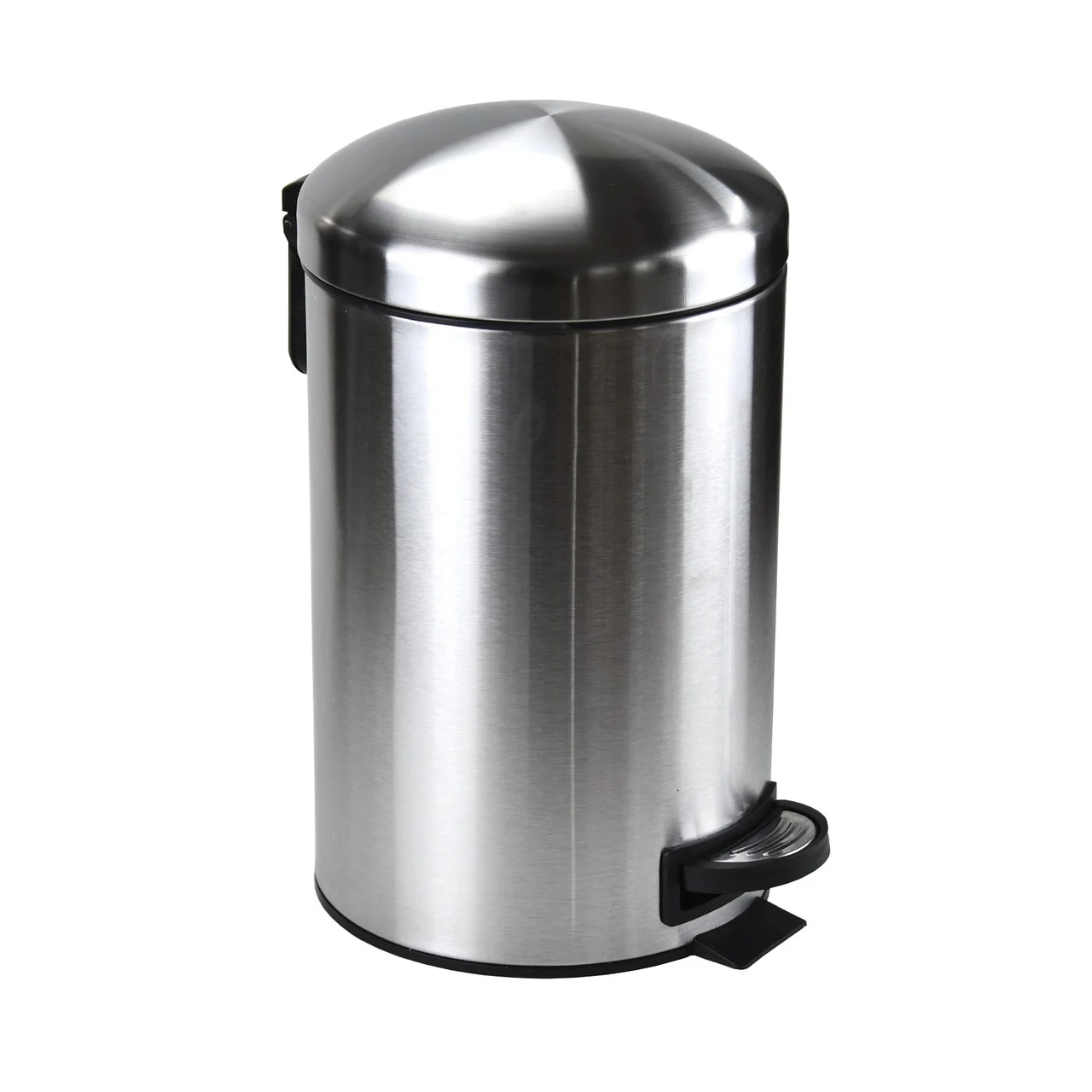 GB001L05M Урна с педалью 5 л. сатин / с доводчиком, фото 1