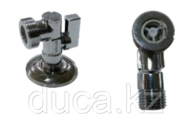 Кран шаровый угловой на стиральную машину с обратным клапаном, размер ...