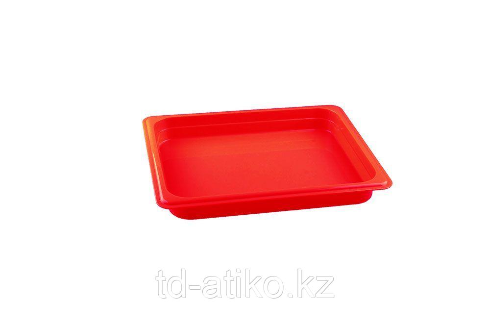 КОНТЕЙНЕР ГАСТРОЕМКОСТЬ 1/2 H-65 (красный)