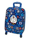 Детский чемодан с котом "Atma kids Doraemon", для мальчика на 4-х колёсах, фото 8