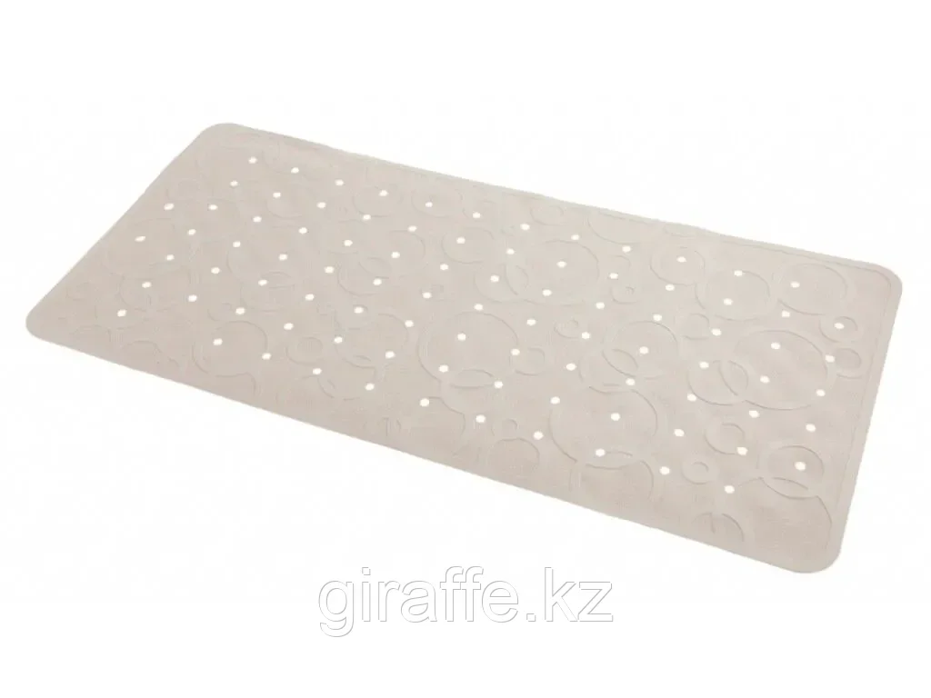 Антискользящий резиновый коврик для ванны ROXY-KIDS 35x76см, белый, фото 1