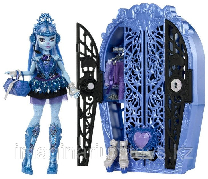 Кукла Monster High Эбби Боминейбл Skulltimates Secrets Серия Mystery Monsters