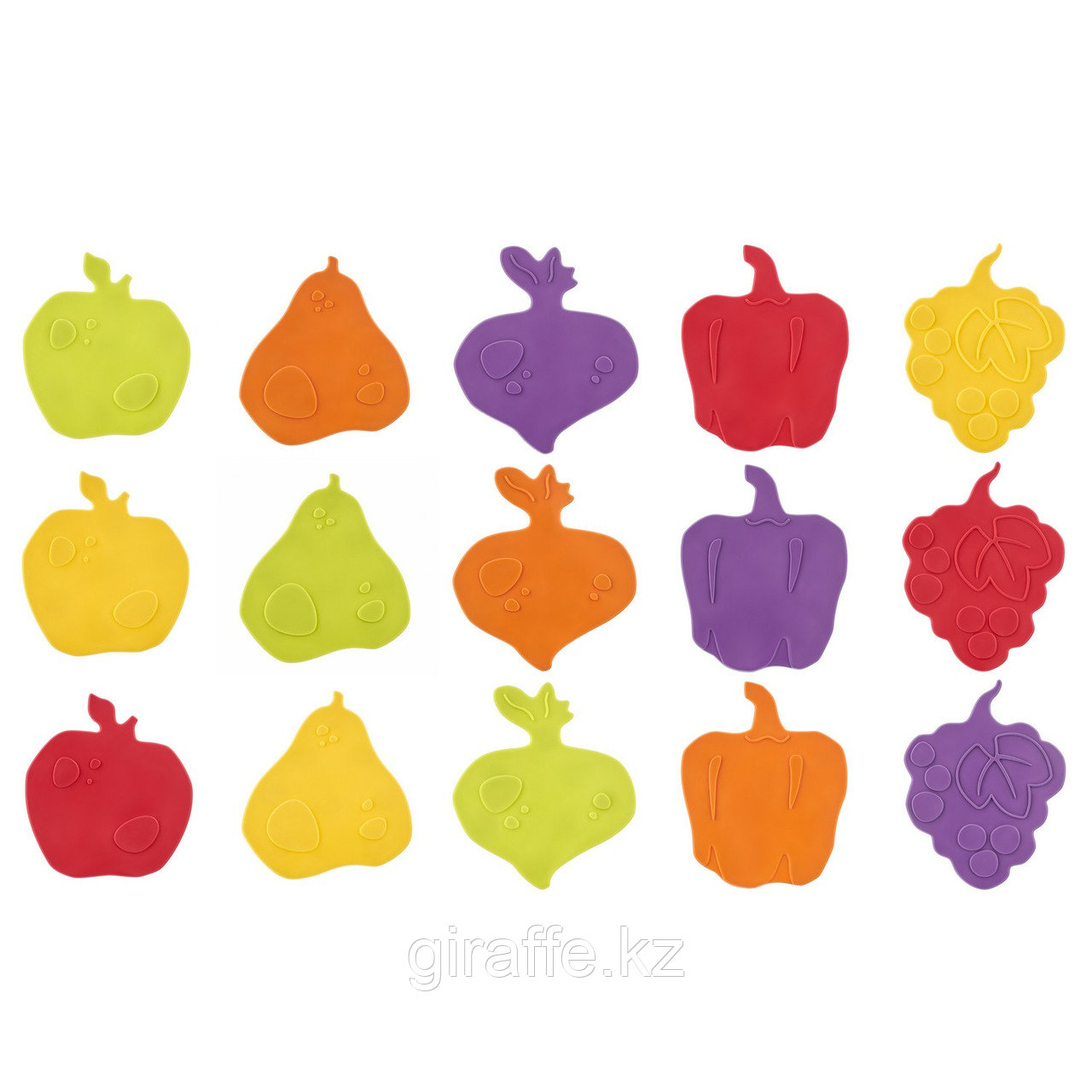 Мини-коврики детские противоскользящие для ванной FRESH MIX от ROXY-KIDS,15 шт, фото 1